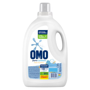 LAVA ROUPA LIQUIDO OMO PURO CUIDADO 05 LTS
