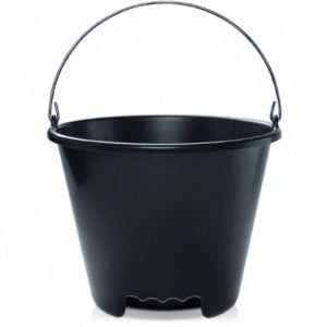 BALDE 12 LITROS ESPECIAL PRETO ARQPLAST