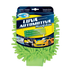 AUTOKLIN LUVA MICROFIBRA TAM UNICO C/ 1UN. AUK-7555