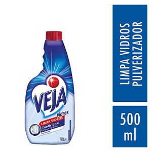 LIMPA VIDROS VEJA VIDREX RECARGA 500 ML