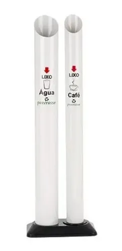 FORTCOM LIXEIRA PARA COPO DESCARTAVEL AGUA E CAFE DPDAC